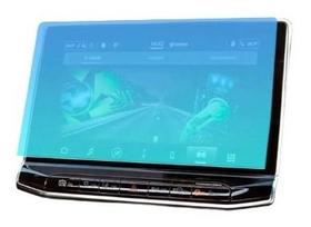 Película Anti Reflexo Multimídia Jeep Compass 2022 Fosca