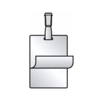 Película Auto Plastificante Crachá Vertical Caixa 100 Unds Película Auto Plastificante Crachá Vertical Caixa 100 Unds