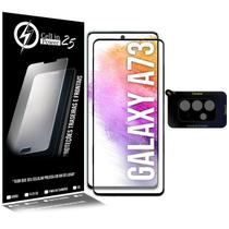 Película Câmera + Película FULL 3D compativel Galaxy A73 A736 6.7 - Cell In Power25