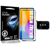 Película Câmera + Película FULL 3D Compatível Galaxy M52 5G M526 - Cell In Power25