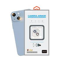 Película Câmera Safira compatível com iPhone 11 - Diamante Prata