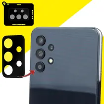 Película Câmera Traseira Galaxy A32 4G A325 + Capa BORDA - Cell In Power25