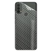 Película Carbono + Película De Câmera Para Moto E40 XT2159 - Cell In Power25