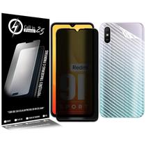 Película Carbono + Película De privacidade Compatível Redmi 9I Sport 6.53 - Cell In Power25 Película Carbono + Película De privacidade Compatível Redmi 9I Sport 6.53 - Cell In Power25
