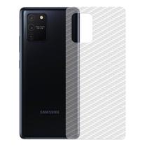Película Carbono Traseira Compatível Samsung Galaxy S10 Lite