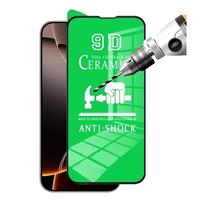 Película Cerâmica 9D Compatível Com iPhone 16 Plus