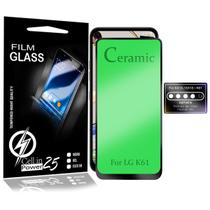 Película Cerâmica 9d + Película Câmera Compatível LG K61 LMQ630BAW 6.5 - Cell In Power25
