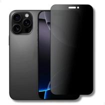 Película Cerâmica Fosca Privacidade Compatível Para Iphone 16 Pro