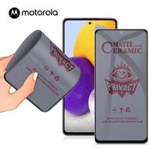 Película Cerâmica Fosca Privacidade para Motorola Moto G200