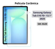 Película Cerâmica Para Tablet Samsung Galaxy Tab S10 FE+ 13.1" SM-X620 Película Cerâmica Para Tablet Samsung Galaxy Tab S10 FE+ 13.1" SM-X620