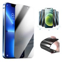 Película Cerâmica Privacidade Fosca Compatível Com iphone 11 12 13 14 15 16 17 Pro Max Plus Flexível Tamanho:iphone 15 p