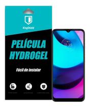 Película Compatível Moto E20 Kingshield Hydrogel Cobertura Total - Privacidade Fosca