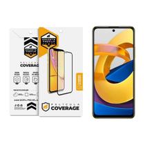 Película Coverage 5D Pro Preta Para Xiaomi Poco M4 Pro 5G