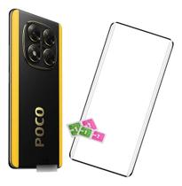 Película Curvada Poco X7 Vidro Frontal + Kit Aplicação Película Curvada Poco X7 Vidro Frontal + Kit Aplicação