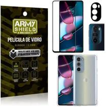 Película De Câmera Edge 30 Pro + Capa + Película 3D - Army - Armyshield