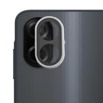 Película De Câmera Lente Traseira Ar De Metal Compatível Com Samsung A07 A17 Proteção De Vidro Cor:prataTamanho:A07