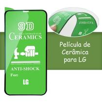 Película de Cerâmica 9D Flexível Inquebravel para LG K62+ / LG K52 / LG K62