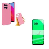 Película de Cerâmica 9D Moto Edge 60 Fusion + Capa Case Rosa Claro Película de Cerâmica 9D Moto Edge 60 Fusion + Capa Case Rosa Claro