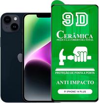 Película De Cerâmica Flexível 9D Para Iphone 14 PLUS