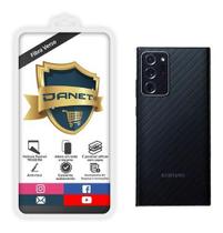 Película De Gel Traseira Fibra Carbono Galaxy Note 20 Ultra Proteção Que Adere E Cobre Toda A Parte Traseira do Aparelho