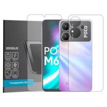 Pelicula De Hidrogel Frente E Verso Para Xiaomi Poco M6 5G Pelicula De Hidrogel Frente E Verso Para Xiaomi Poco M6 5G