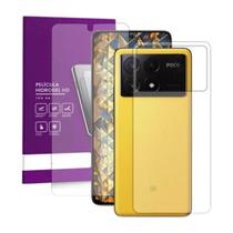 Pelicula De Hidrogel Frente E Verso Para Xiaomi Poco X6