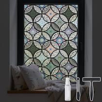 Película de janela DKTIE Static Cling Decorative Privacy 90x200cm