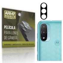 Película de Lente Câmera Motorola Moto E20 - Armyshield