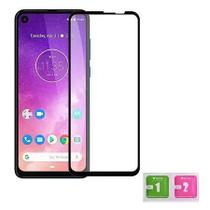 Película de nano gel 5d para moto one action bordas pretas