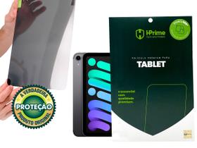 Pelicula de Privacidade Ipad Mini 6 Tela 8.3 Polegadas Anti Spy Proteção Premium Privacy360º HPrime