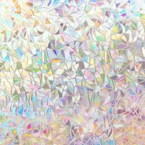 Película de privacidade para janelas Volcanics Rainbow 45x200cm Anti UV