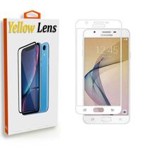 Película de Vidro 3D 5D 6D Samsung Galaxy J7 Prime - Branca - Yellow Lens