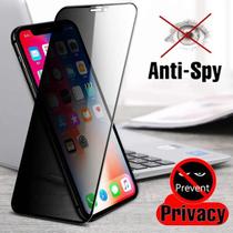 Película de Vidro 3D Anti Espião Privacidade Compatível Com iPhone 12 Mini / 12-12 Pro / 12 Pro Max - Premium