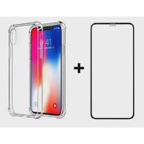 Película De Vidro 3d + Capa Antiimpacto íPhone XS Max