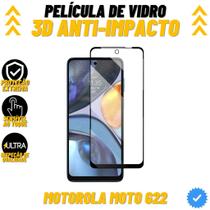 Película de Vidro 3D Celular Anti-Impacto Motorola Moto G22 - MoKingo