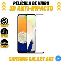 Película de Vidro 3D Celular Anti-Impacto Samsung Galaxy A03