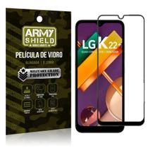 Película de Vidro 3D Cobre a Tela Toda Blindada LG K22 Plus - Armyshield