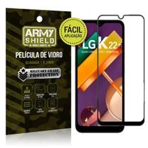 Película de Vidro 3D Fácil Aplicação LG K22 Plus - Armyshield