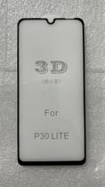 Pelicula de Vidro 3D Full Cover para Huawei P30 lite P30