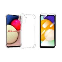 Película De Vidro 3d Galaxy A13 + Capa Antiimpacto