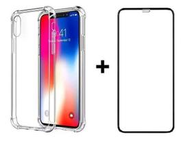 Película De Vidro 3d iPhone xr + Capa Antiimpacto