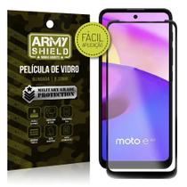 Película de Vidro 3D Moto E40 Fácil de aplicação - Armyshield