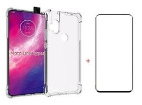 Pelicula De Vidro 3d Motorola One Hyper + Capa Anti Impacto