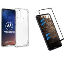 Pelicula De Vidro 3d Motorola One Vision Capa Anti Impacto