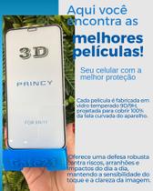 Pelicula de vidro 3D para iphone xr, iphone 11, ip 12, ip 12 pro, ip 13, 13 pro, IP 14, 15 e 16