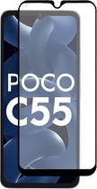 Película de Vidro 3D Para Poco C55 Tela De 6,71 Polegadas