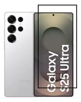 Película de Vidro 3D Para Samsung Galaxy S25 Ultra Com Furo da Digital