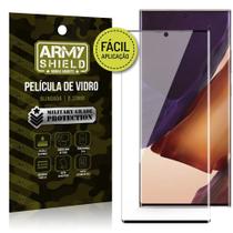 Película de Vidro 3D para Samsung Note 20 Ultra Fácil de aplicação - Armyshield