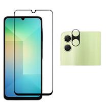Película De Vidro 3D + Película de Câmera Para Galaxy A06 Película De Vidro 3D + Película de Câmera Para Galaxy A06