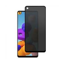 Película De Vidro 3D Privacidade Samsung Galaxy A21S Anti Spy Película De Vidro 3D Privacidade Samsung Galaxy A21S Anti Spy